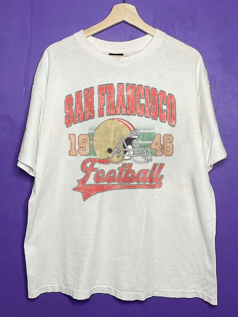 Vintage San Francisco 49ers Football Unisex Shirt, NFL 49ers Unisex Shirt Tee